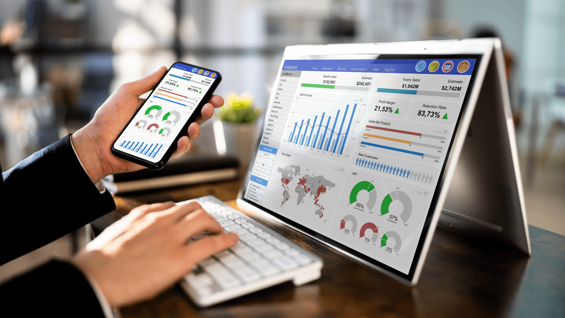 empathetic leader checking team progress without micromanaging